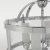 Lampa Hampton wisząca  szklana chrom NEW YORK P04567CH - Cosmo Light